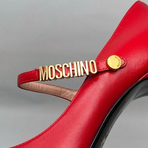Moschino Leather Mary Jane Pump size 36 - Picture 11 of 16